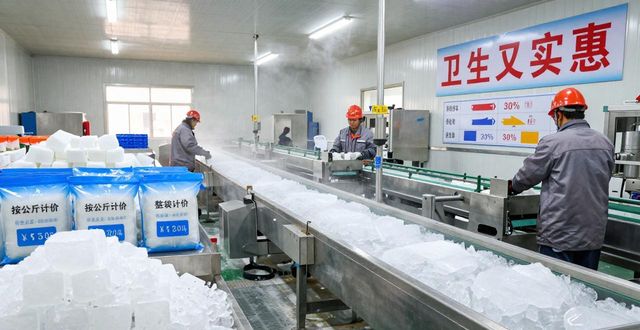 玄武食用冰哪里买 良臣制冰厂卫生又实惠